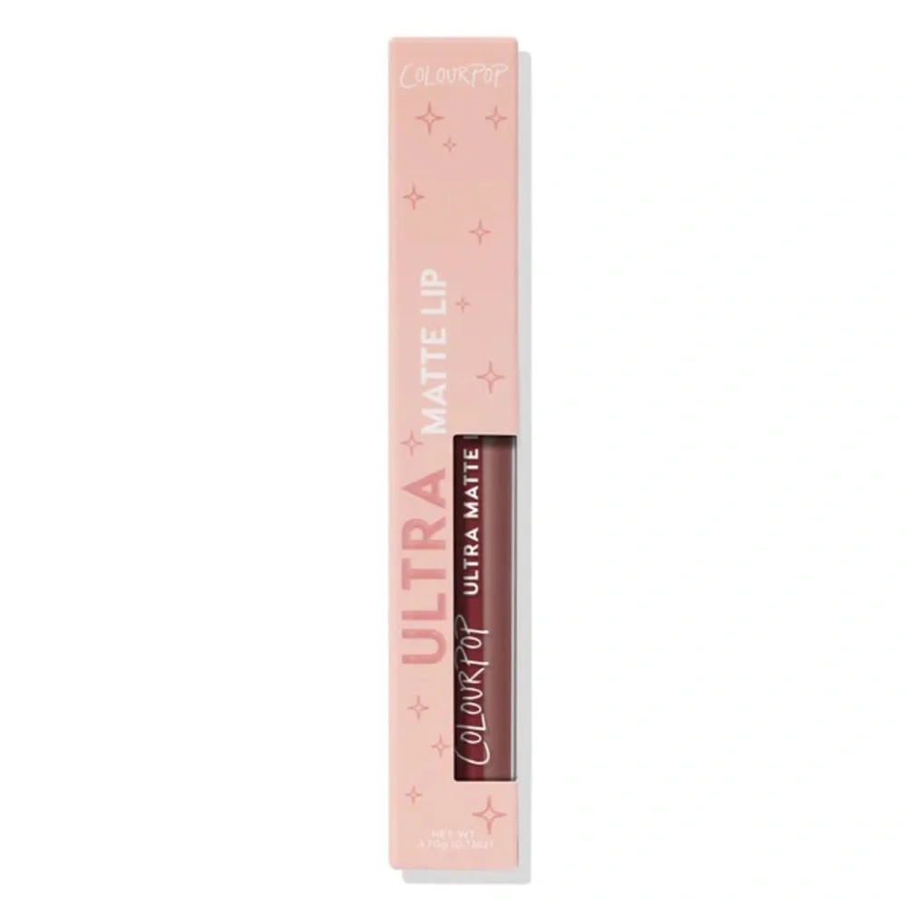 ColourPop Ultra Matte Lip Off the Record Red Long Lasting Liquid Lipstick NIB